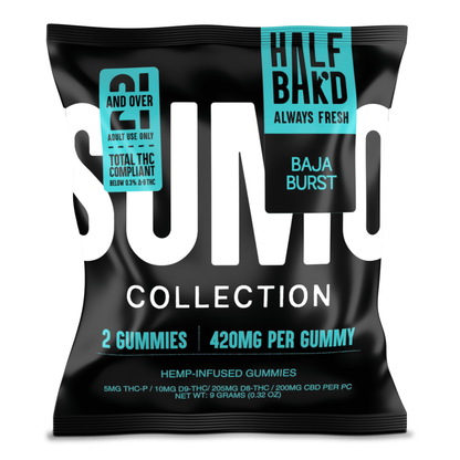 Half Bak'd Sumo Gummies 420mg | 2pk