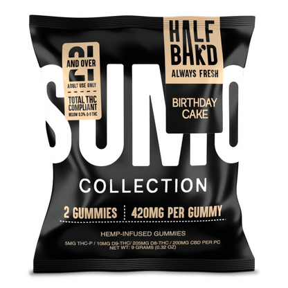 Half Bak'd Sumo Gummies 420mg | 2pk