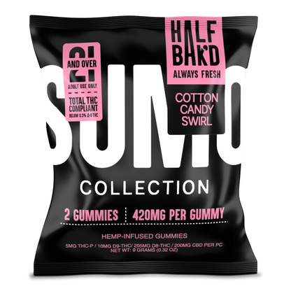 Half Bak'd Sumo Gummies 420mg | 2pk