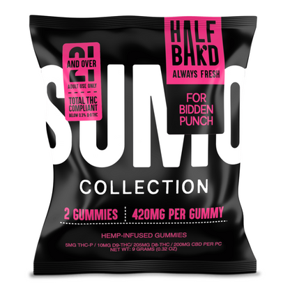 Half Bak'd Sumo Gummies 420mg | 2pk