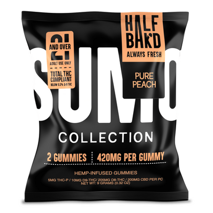 Half Bak'd Sumo Gummies 420mg | 2pk