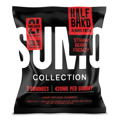 Half Bak'd Sumo Gummies 420mg | 2pk