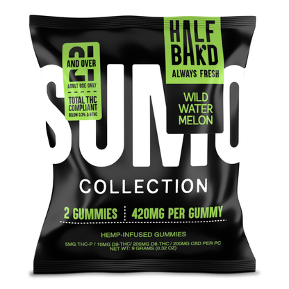 Half Bak'd Sumo Gummies 420mg | 2pk