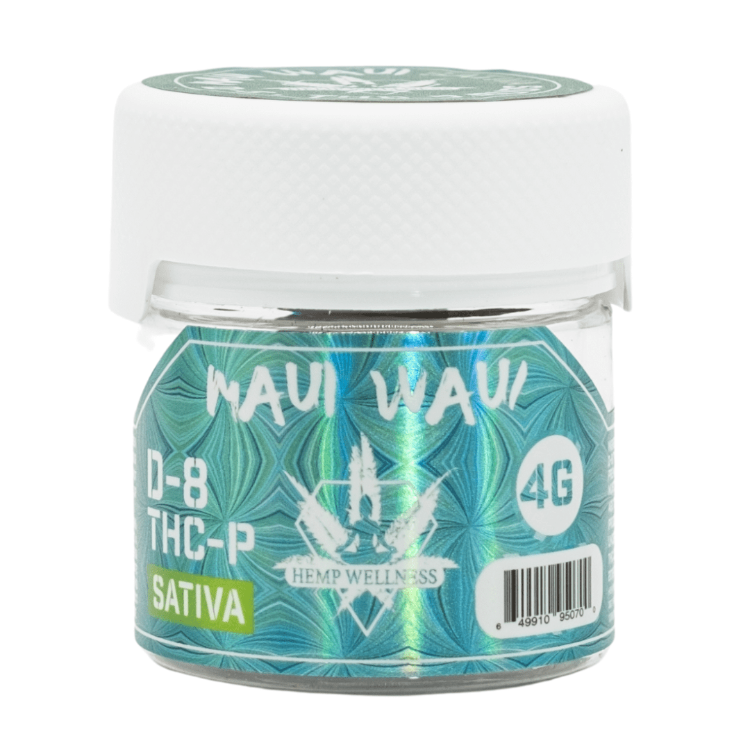 hemp wellness d8 thc p flower 4g maui waui