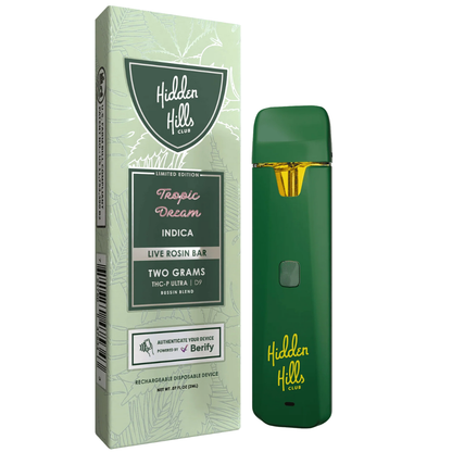 Hidden Hills Club Bussin Blend Disposable Vape 2G