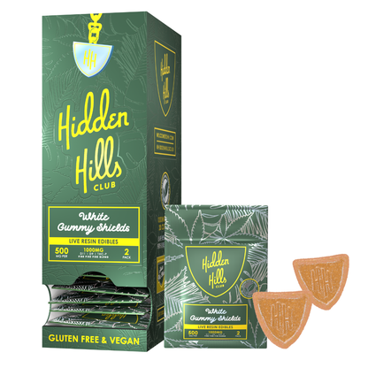 Hidden Hills Club Live Resin Edibles 1000MG | 2ct Gummies