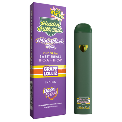 Hidden Hills Club Sweet Treatz Mini Mart Disposable 1G