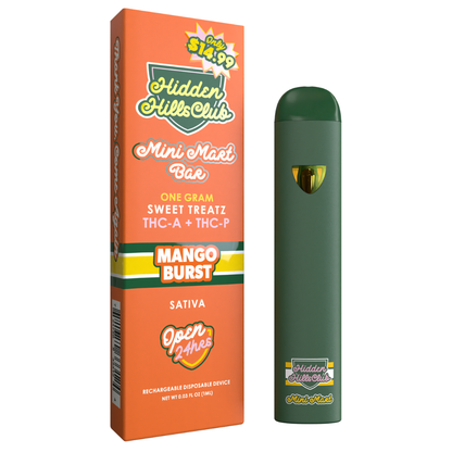 Hidden Hills Club Sweet Treatz Mini Mart Disposable 1G
