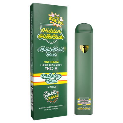 Hidden Hills Club THC-A Mini Mart Bar 1G