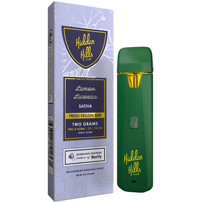 Hidden Hills Fresh Frozen Disposable 2G