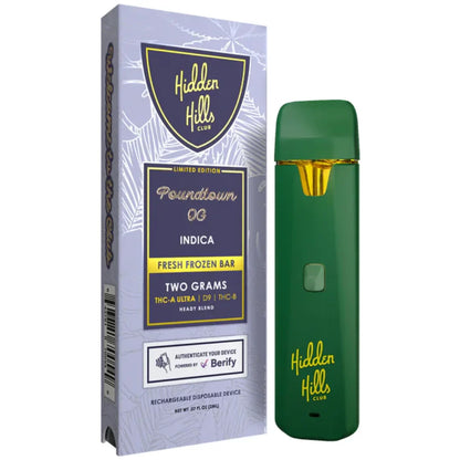 Hidden Hills Fresh Frozen Disposable 2G