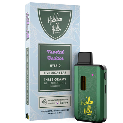 Hidden Hills Live Sugar Disposable 3G