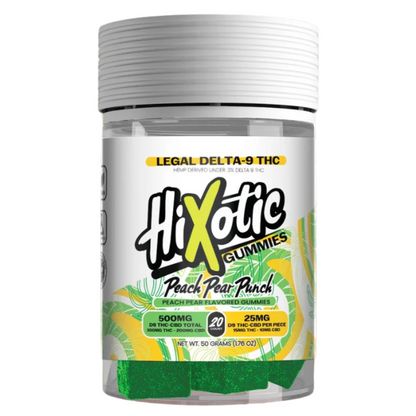 HiXotic Delta 9 Gummies 500mg