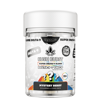Kush Burst Super Delta 9 Gummies 1250mg