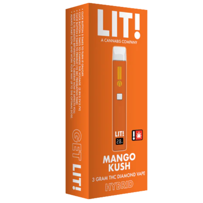 LIT! THC Diamond Disposable 3G