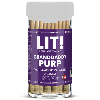 LIT THC Liquid Diamonds Pre Rolls 20G | 10ct