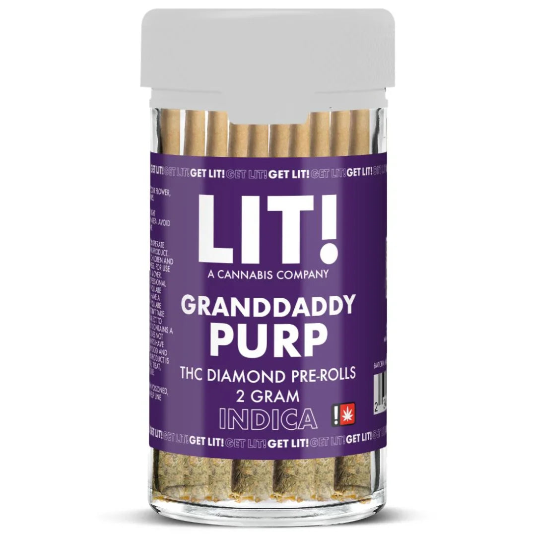 LIT! THC Liquid Diamonds Pre Rolls