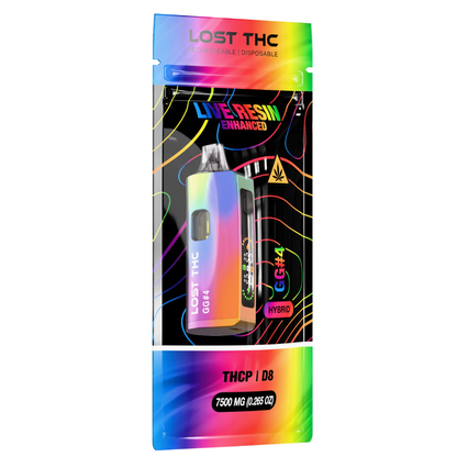 Lost THC Rainbow V2 D8 THC-P Disposable Vape 7.5G