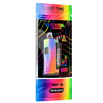 Lost THC Rainbow V2 D8 THC-P Disposable Vape 7.5G