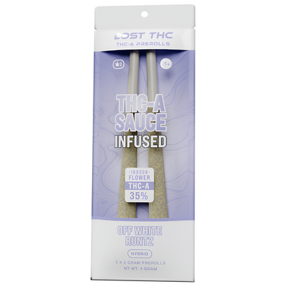 Lost THC THC-A Sauce Pre-Rolls 4G | 2ct