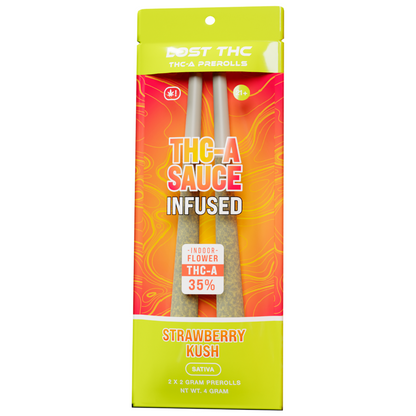 Lost THC THC-A Sauce Pre-Rolls 4G | 2ct