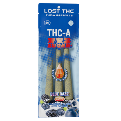 Lost THC THC-A VVS Sugar Pre-Rolls 4.95G | 3ct