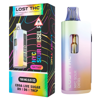 Lost THC V2 CB9A Disposable Rainbow Edition 7.5G