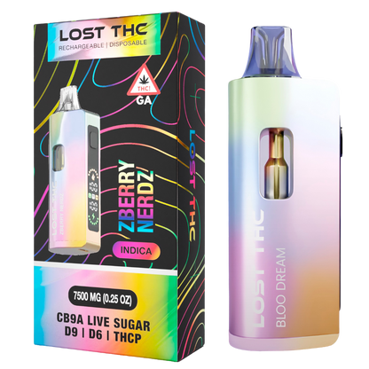 Lost THC V2 CB9A Disposable Rainbow Edition 7.5G