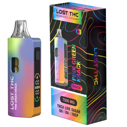 Lost THC V2 THC-A Disposable Rainbow Edition 7.5G