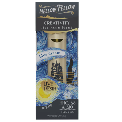Mellow Fellow Live Resin Blend Disposable 2G