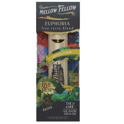 Mellow Fellow Live Resin Blend Disposable 2G