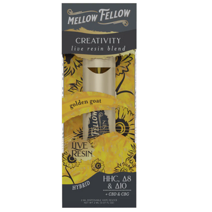 Mellow Fellow Live Resin Blend Disposable 2G