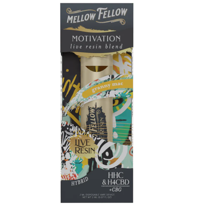Mellow Fellow Live Resin Blend Disposable 2G