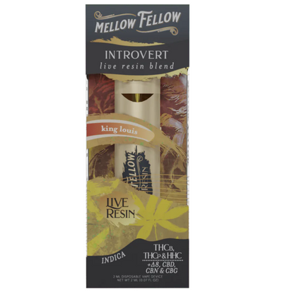 Mellow Fellow Live Resin Blend Disposable 2G
