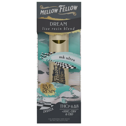 Mellow Fellow Live Resin Blend Disposable 2G