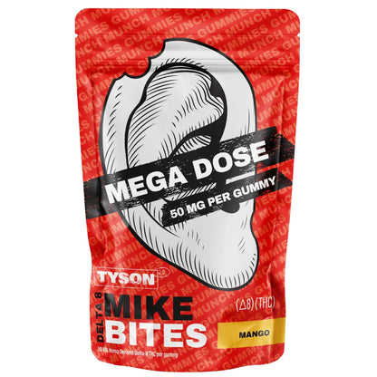 Tyson 2.0 Delta 8 Mega Bites 1000mg