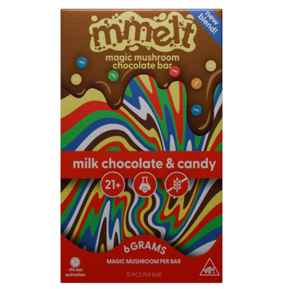 Mmelt Mushroom Chocolate Bar by Cali Extrax 6G