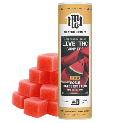 Modern Herb Co Live Resin Delta 9 Gummies 400MG