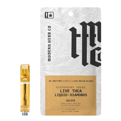 Modern Herb Co Live THC-A Liquid Diamonds Cartridge 1G