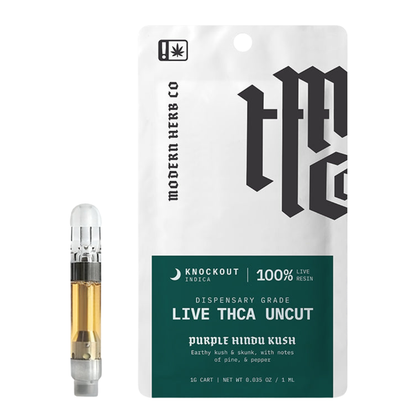 Modern Herb Co Live THC-A Uncut Cartridge 1G