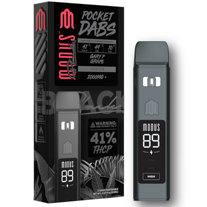 Modus Black Blend Pocket Dabs Disposable 2G