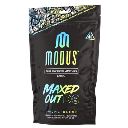 Modus Maxed Out Delta 9 Gummies 1000mg