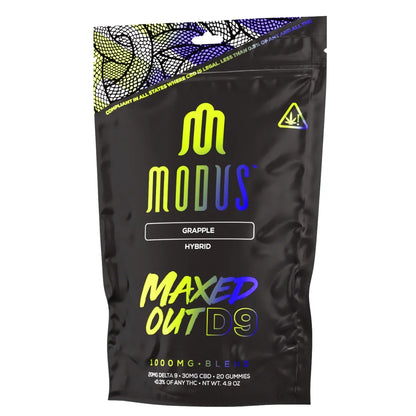 Modus Maxed Out Delta 9 Gummies 1000mg