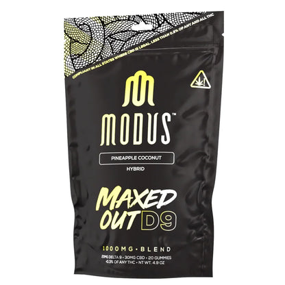 Modus Maxed Out Delta 9 Gummies 1000mg