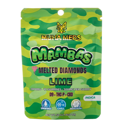 Muha Meds Mambas Melted Diamonds Gummies 3000MG