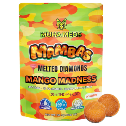 Muha Meds Mambas Melted Diamonds Gummies 3000MG