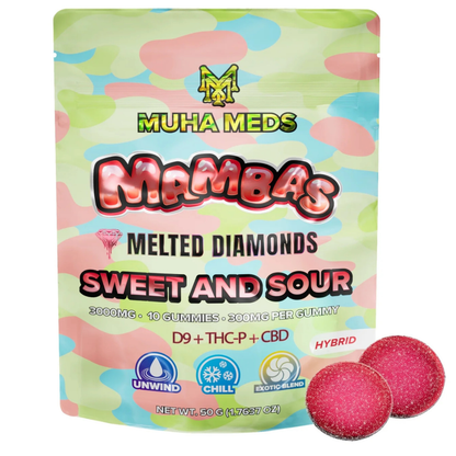 Muha Meds Mambas Melted Diamonds Gummies 3000MG