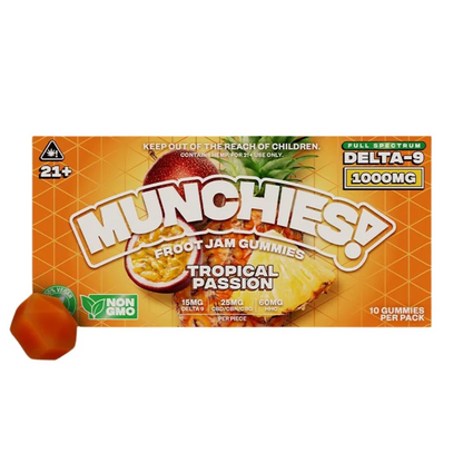 Munchies Delta 9 Froot Jam Gummies 1000mg