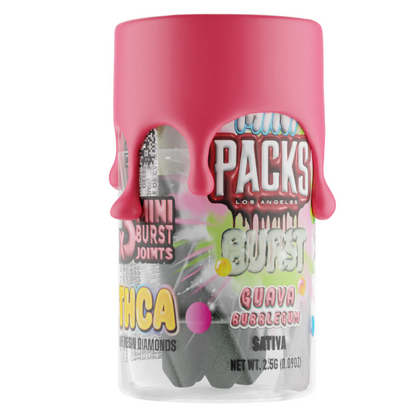 Packs Mini Hash Rosin Burst THC-A Pre Rolls 2.5G | 5ct