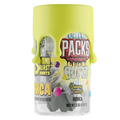 Packs Mini Hash Rosin Burst THC-A Pre Rolls 2.5G | 5ct